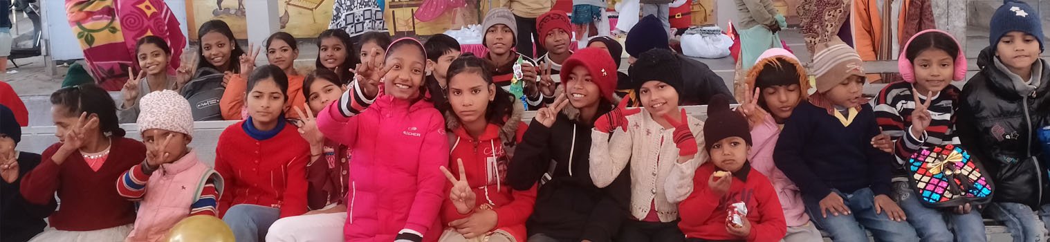 all students together in ngo